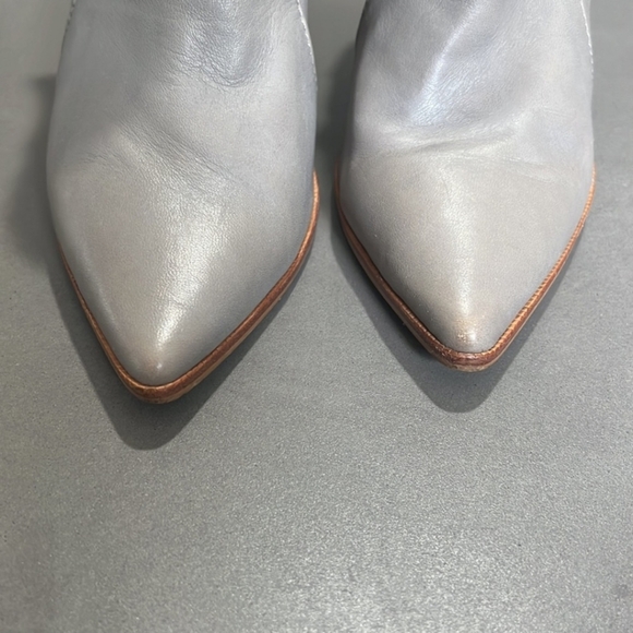 Steven by Steve Madden Klick booties genuine leather Gray - Picture 7 of 8